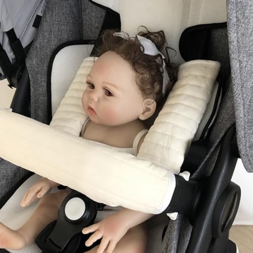 Armrest Handle Sleeve Cover Handle Cover Cotton Pushchair Button Closure Protector Protector — view 3