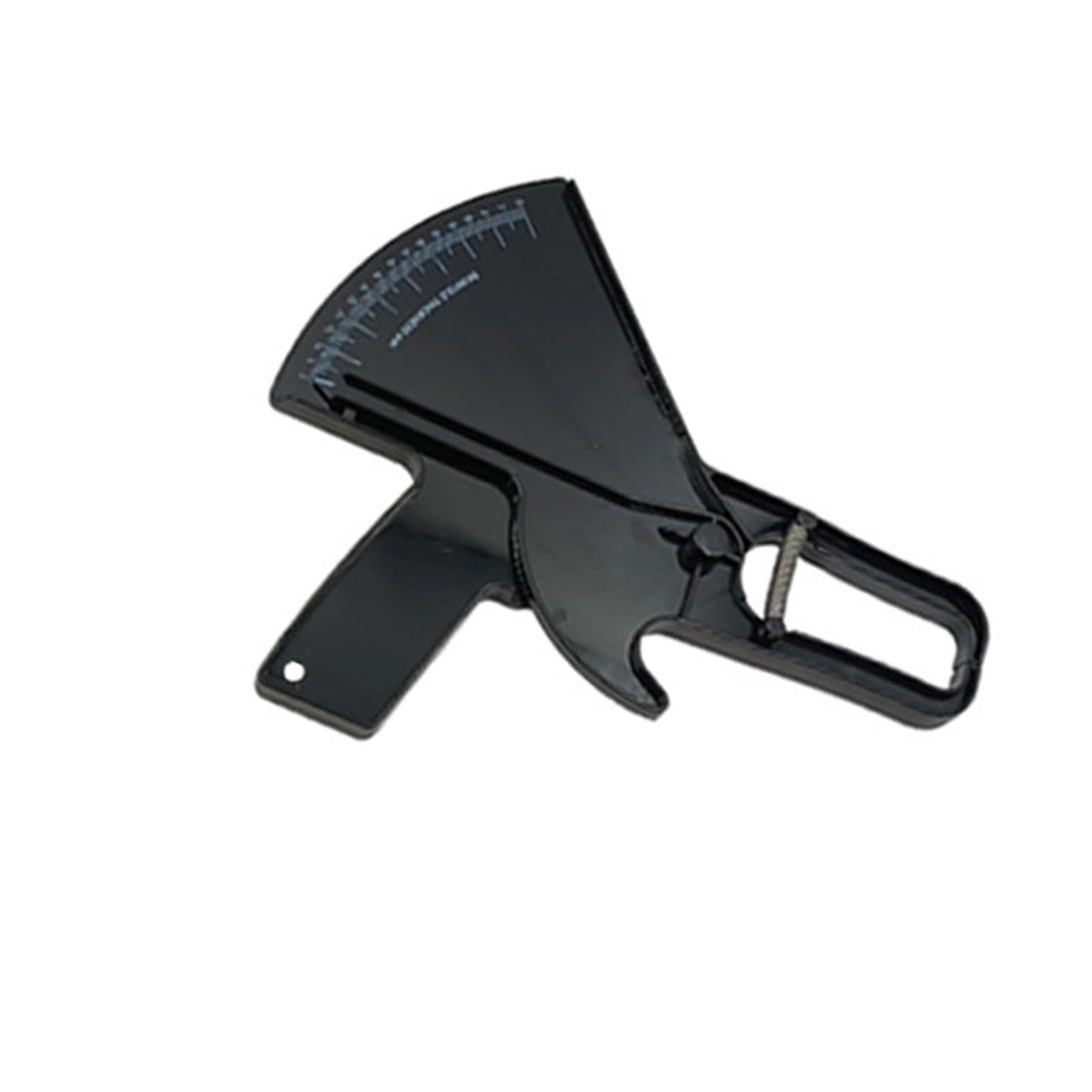 Body Fat Caliper with Easy Read Scale for Fitness Measurement Lightweight ABS Fat Caliper for Accurate Body Composition