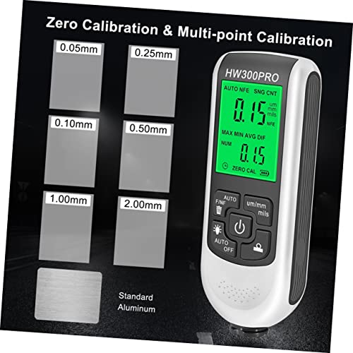 Calibrador digital para espesores de pintura automotriz miniatura 4