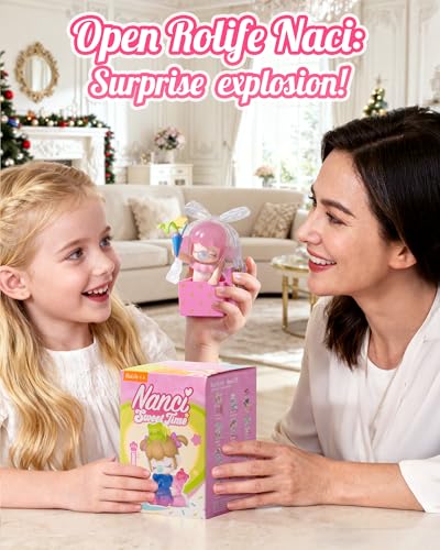 Image of Rolife Nanci Blind Box-Sweet Time Series, 1PC Random Action Figure Box, Popular Collectible Toy Cute Action Figure, Creative Gifts for Birthday /Christmas Holiday