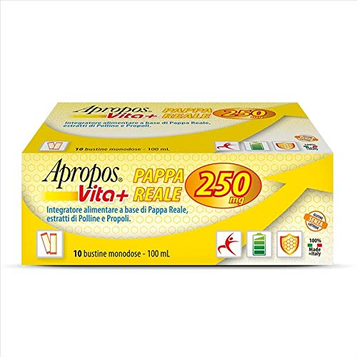 Apropos Vita+ Pappa Reale 250 mg Integratore Alimentare 10 Bustine
