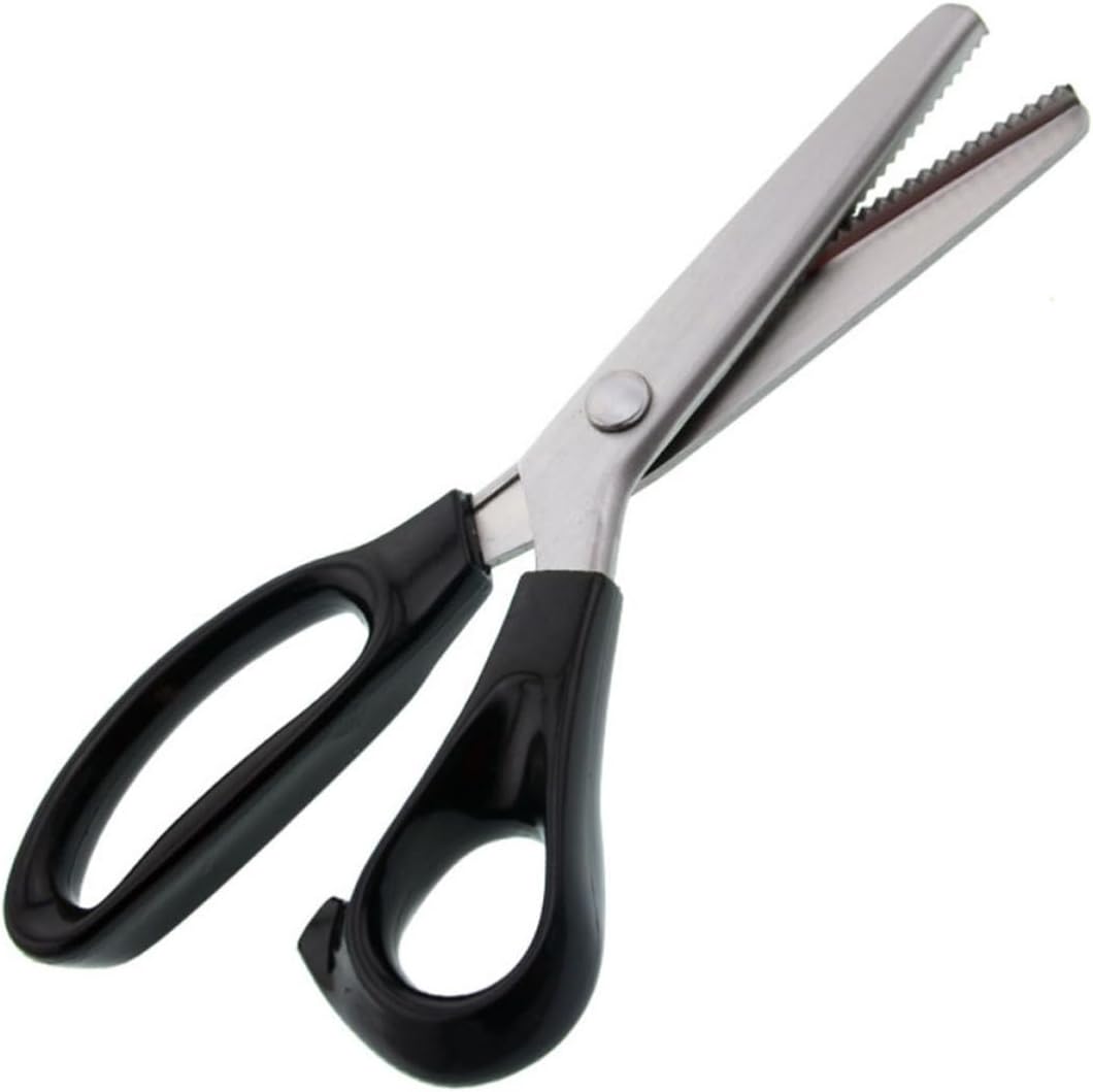 Pinking Shears for Fabrics, Stainless Steel Sewing Scissors