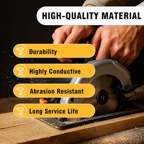Image of CB318 Carbon Brushes Compatible with Makita 9560CV, 9563CV, 9565CV, 9566CV, GD0600, 9554, 9557 Angle Grinder Replace CB330, CB340, CB314, CB315
