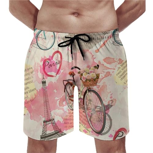 Maillot de bain séchage rapide style rétro vélo pour homme
