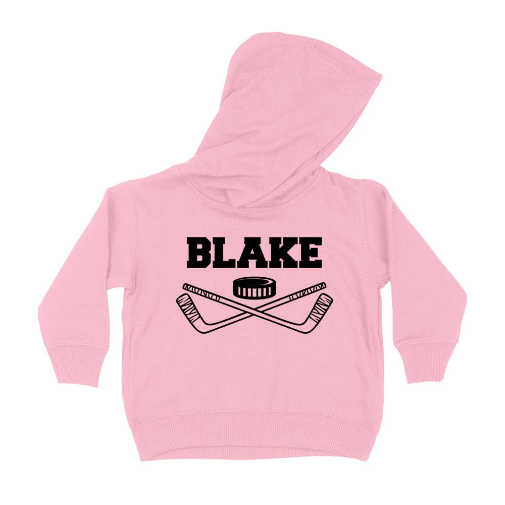Hockey Blake Kids Hoodie Sweatshirt Toddler 2T Light Pink