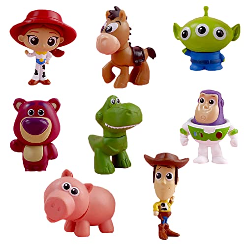 CHENGLI 7PCS Story Figuras, Story Game Figuras, Cartoon Toy Cake Topper, Funny Story Figuras para Cumpleaños Decoración, Regalo para Fans