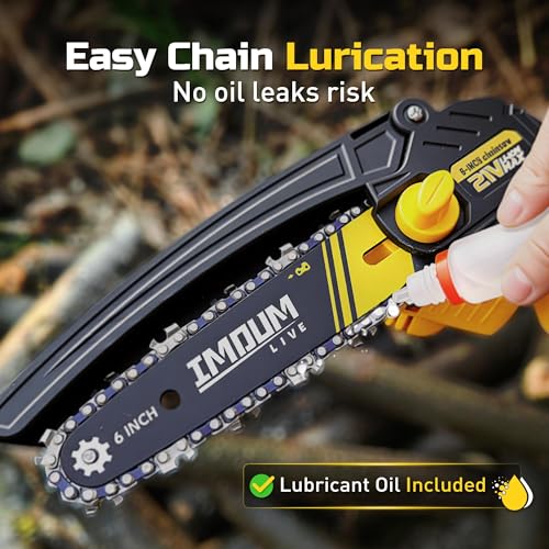 6-Inch Mini Chainsaw for Seniors