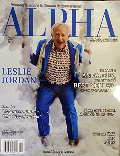 Alpha Magazine Summer 2021 Leslie Jordan [Single Issue Magazine] News Corp Australia