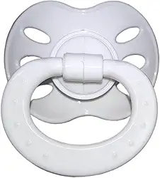Chupeta Plus CF, Bico RN Anatômico Silicone T1 (0 á 6 MESES), Sonne, Branco