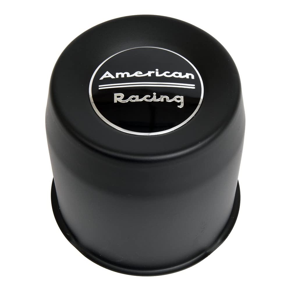 Amazon.com: American Racing AR Cap 5.15'' 8 Lug Push Thru S-BLK