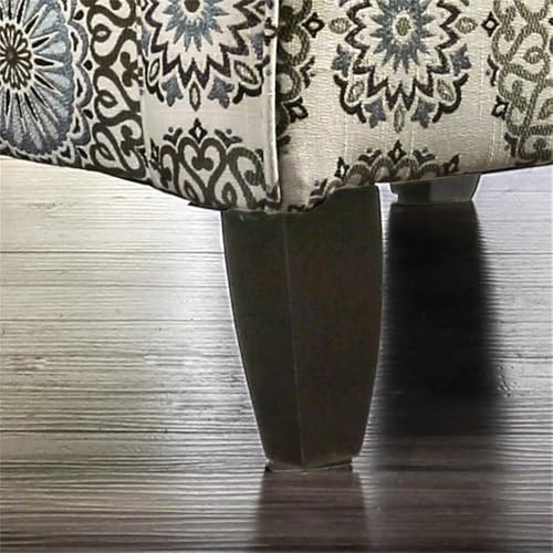 Sillón Transicional Azul con Estructura de Madera miniatura 4