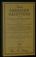 Smith's Canadian Gazetteer comprising Statistical and General Information Respecting All Parts of the Upper Province, or Canada West . . . B000RG882E Book Cover