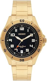 Relógio masculino orient automático mgss1105a p2kx - dourado