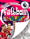 Fußball Malbuch: Englisches Fußball-Malbuch für alle Fußballfans, für Erwachsene und Kinder