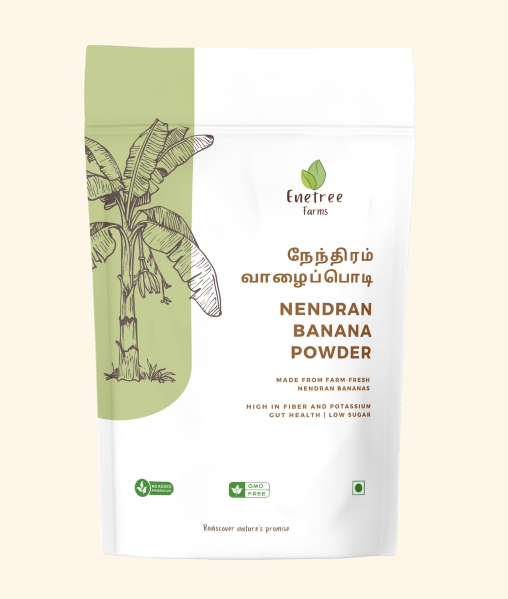 Nendran Banana Powder - 200g | Made from Farm-Fresh Nendran Bananas | Potassium Rich | Gut Health ( 1 Pack).-image-8
