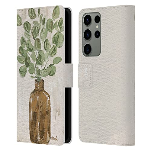 Carcasa tipo libro Samsung Galaxy S23 Ultra 5G funda cuero botánica Haley Bush