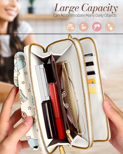 Image of Miss Adola Zipper Cell Phone Crossbody Bag for Women