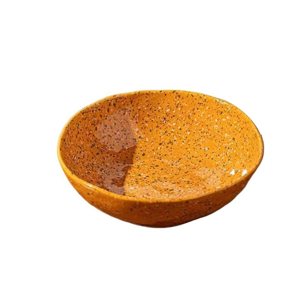 Schale zum Servieren, Schüsseln for Suppe, 1200 ml, Keramik, große Salatschüssel, unregelmäßiger Vintage-Stil, for Suppen, Nudeln, Salate, Snacks