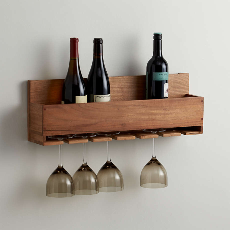 Ogesta Wine-Stem Rack Wooden Wine Rack for Home and Kitchen-image-45