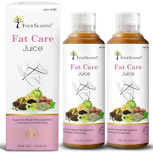 Four Seasons Fat Care (Get Slim) Juice 1000ml| Burn Fat - for Men & Women | Enriched with 12 Powerful Herbs Amla, Giloy, Harad, Gokharu, Daru Haldi | Improve Metabolism and Digestion (B0DF31M1MQ) Amazon Price History, Amazon Price Tracker