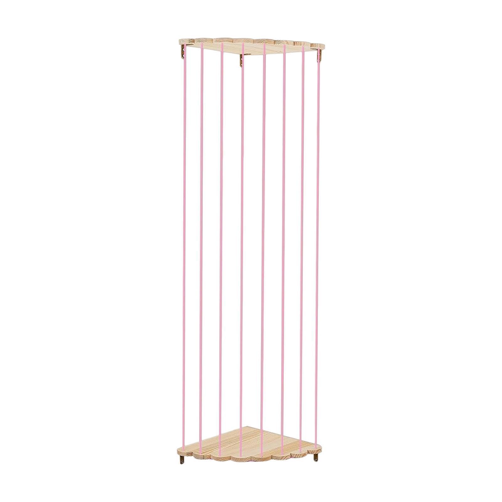 Tube De Rangement Pour Peluches LOVIVER – 159x30 Cm, 3 Niveaux, Roulettes, Transparent, En PP, Anti-poussière