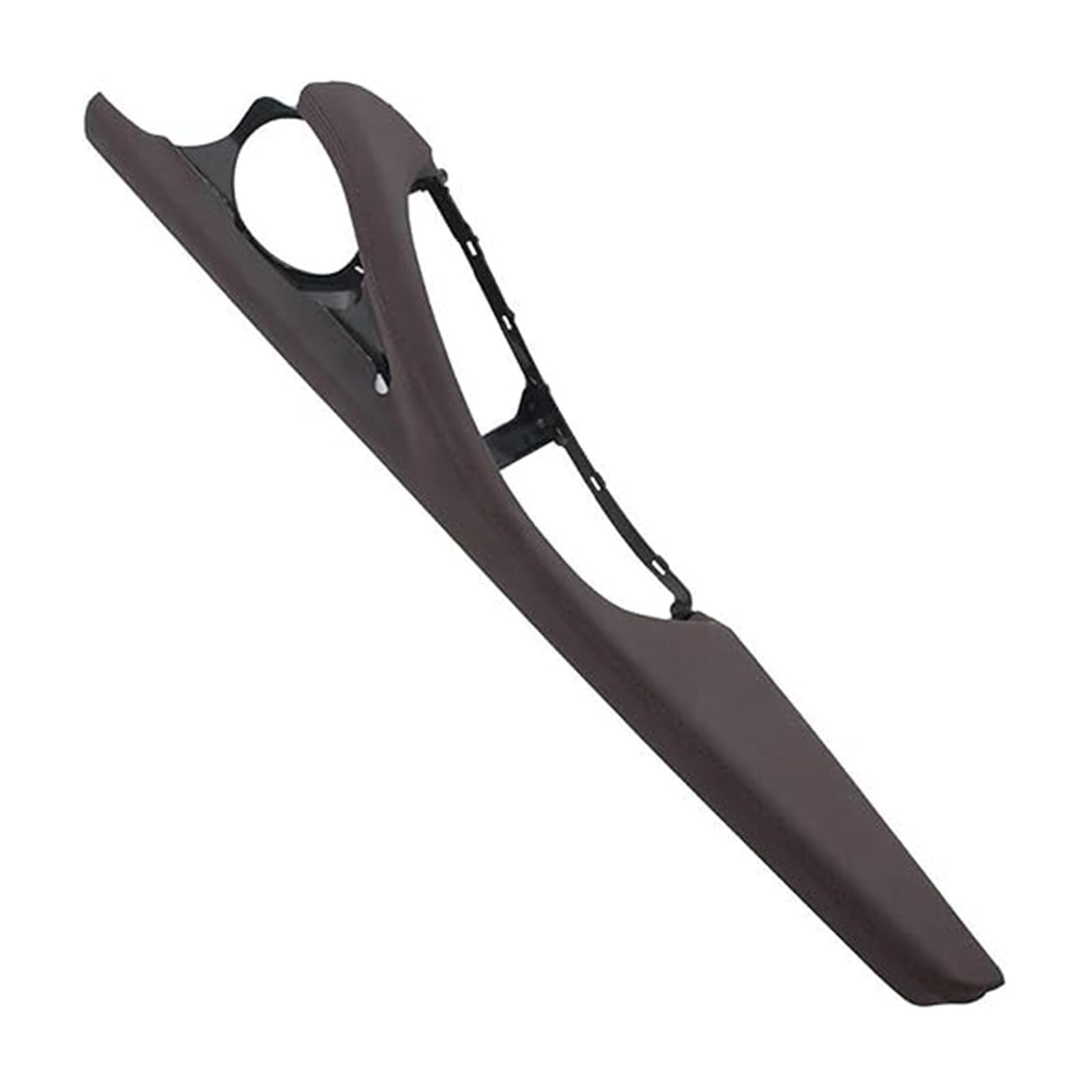 FANGZIQF Inner Door Pull Handles for 5 Series F10 F11 F18 520 523 525 528 530 535 Left Right Driver Side Leather Outer Frame Support(Moka,Right)