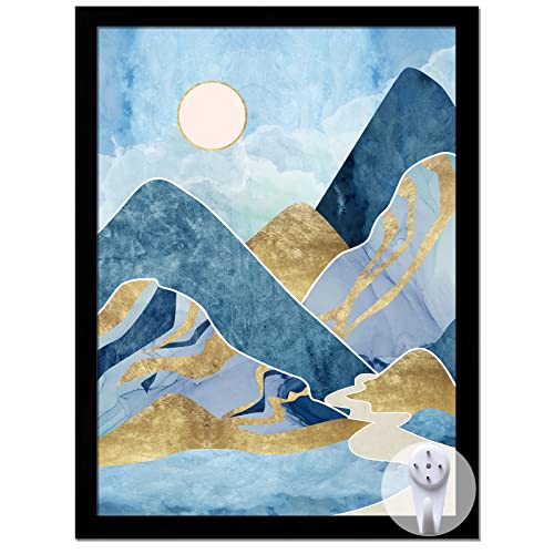 keibiubu Black Picture Frame, 12x16 Picture Frame for Photo Poster Canvas Certificate Document Display Horizontally or Vertically High Transparent Wall Gallery(Size 12 x 16 inches)