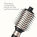 Infiniti PRO CONAIR Wet-to-Dry Styling Wand, Multi Hair Styling Tool for Curls, Waves, Blowouts, and Volume, 4 Attachments & Storage Bag, Amazon Exclusive, Black