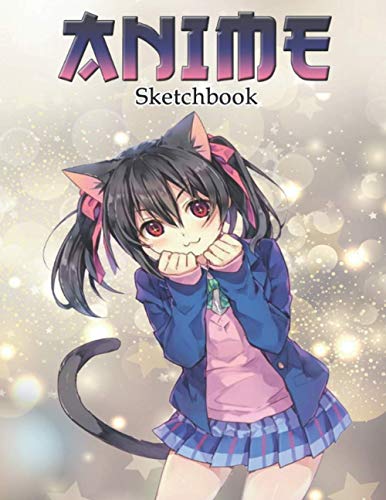 Anime Sketchbook: Comic Manga Anime Sketch Book for drawing and sketching - Anime Drawing Book - Blank Drawing Paper - Anime Art Supplies - Otaku & ... 8.5 x 11 Inches | 120+ Pages, Otaku Notebook image 2