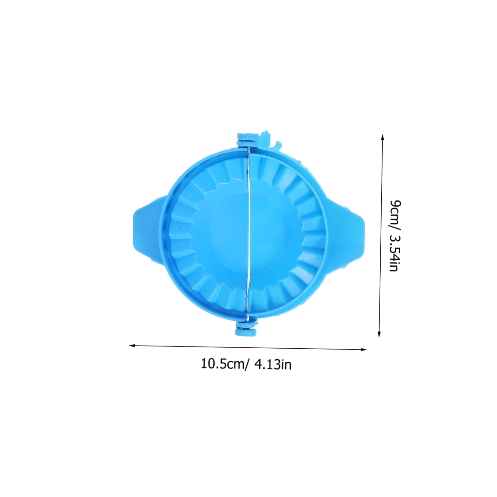 OUNONA Effortless Dumpling Skin Presser Set 3 Piece Set for Ravioli and Empanada Making Reusable Dishwasher Safe