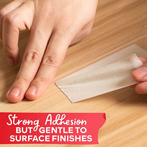 Xfasten Extra Strength Double-Sided Tape, White, 3/4-Inch X 15-Yard (Pack Of 3) - Extra Sticky For Heavy Duty Bonding (15 Yards Per Roll) #TOP3