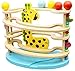 Mopoq Inertia Zurück Ball Spielzeug Fun Tierkugelturm for Jungen und Mädchen Baby 0-3-6 Jahre alt 30x8x27cm Kinder pädagogisches Spielzeug