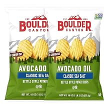 Boulders Canyon Avocado Oil Potato Chips, 18 oz.PACK OF 2