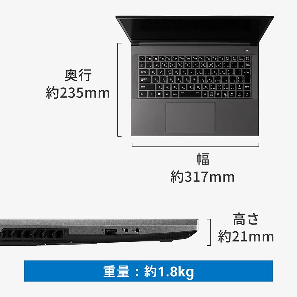 Amazon.co.jp: ガレリア ゲーミングノートPC GALLERIA RL7C-R45-4 