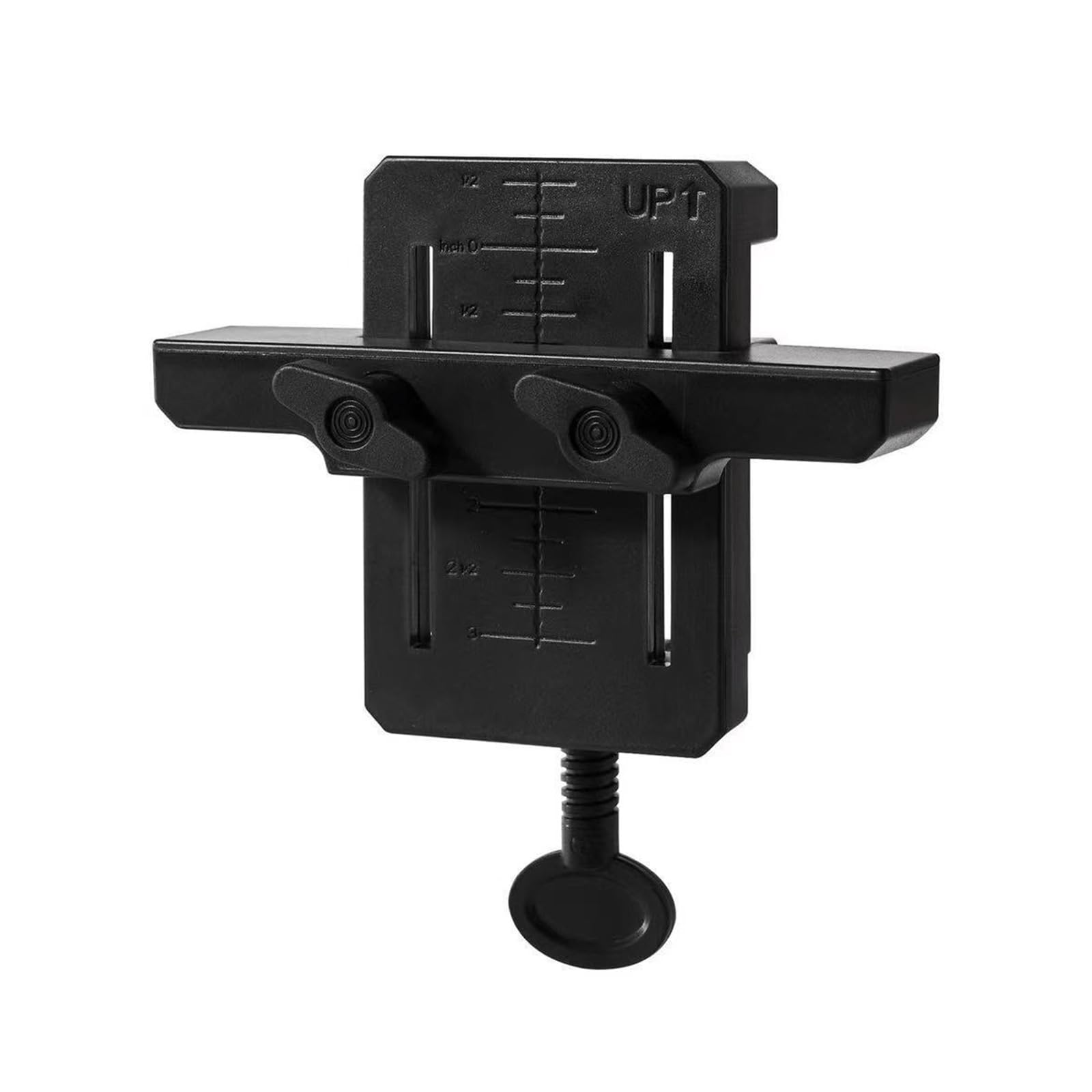 Jazuaiao Pvc Cabinets Hardware Jigs, Cabinet Handle Template Tool, Adjustable Puncher Locator And Drill Template Guide Cabinets Hardware Jigs Tool