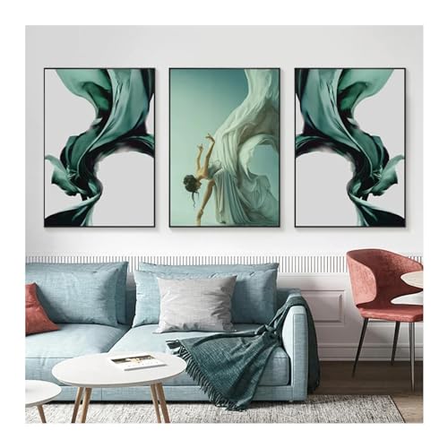 Peintures décoratives salle élégante art moderne pour salon chic