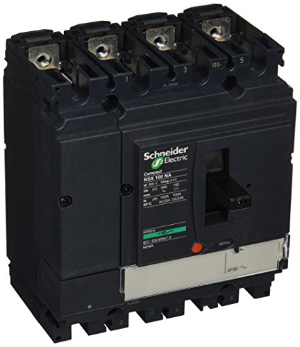 Interrupteur-sectionneur Compact NSX100NA 4P 100A Schneider Electric LV429639 tétrapolaire 690VAC