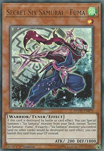 Amazon.com: Secret Six Samurai - Fuma - DUOV-EN070 - Ultra Rare