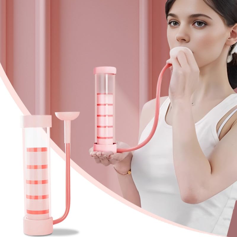 MILOMANIYA Abdominal Breathing Trainer Dumbbell Face Slimming Exercise Lung Capacity Vest Line Pelvic Floor Muscle Trainer Device Multi (1)