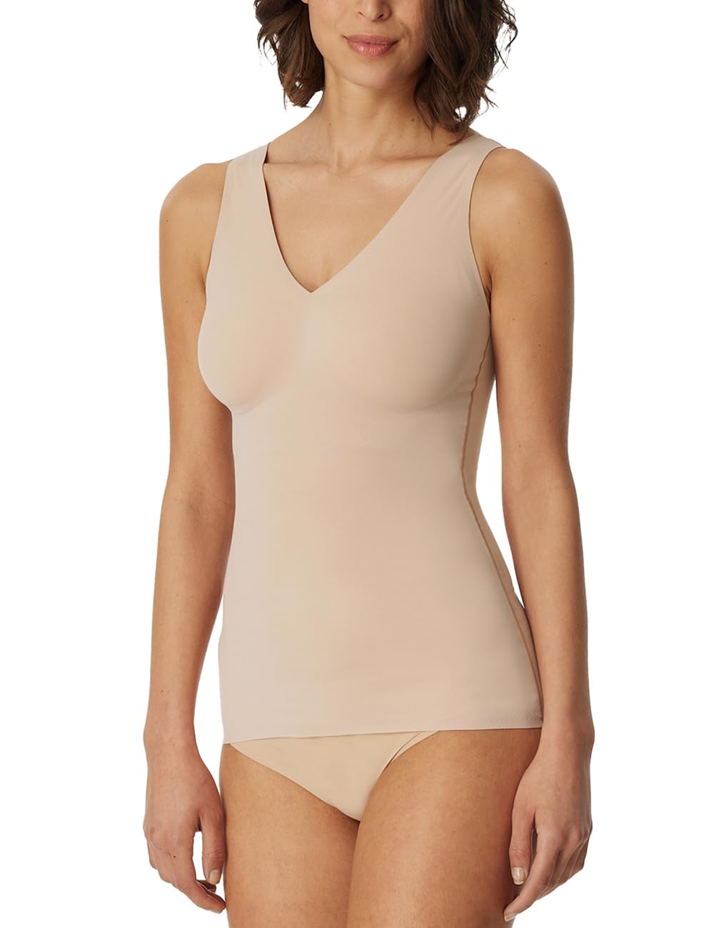 Schiesser Damen Top Trägertop Microware herausnehmbare Pads - 170365