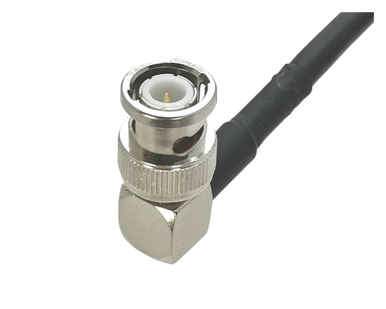 1 Pz RG58 UHF PL259 Spina Maschio A BNC Connettore Ad Angolo Retto RF Coassiale Jumper Cavo A Treccia for Antenna Radio 6 pollici ~ 40 M(20M)