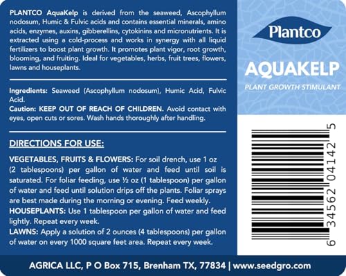 Fertilizante líquido de algas para plantas 16 fl oz miniatura 5