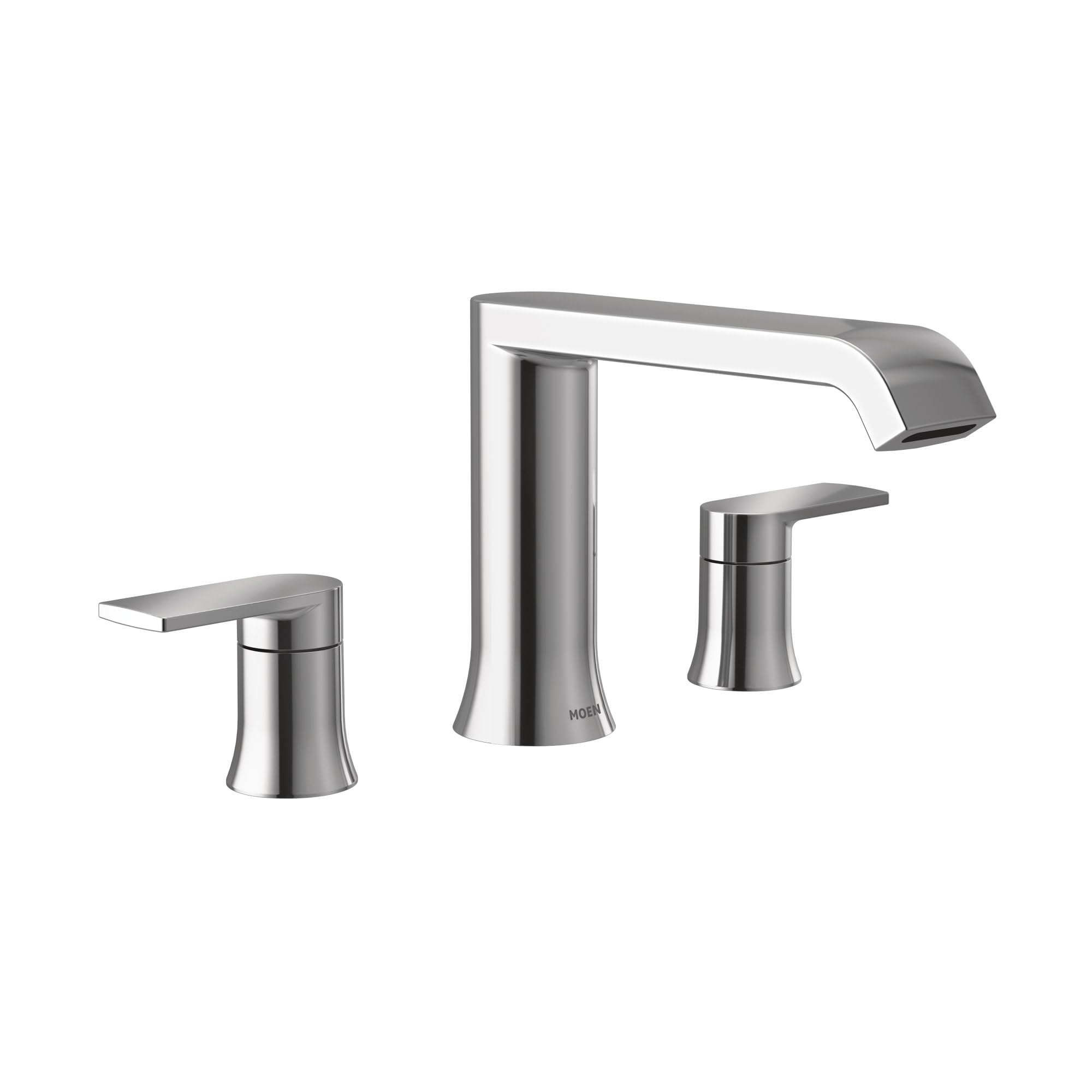 Moen Genta LX Two-Handle Deck Mounted Roman Tub Faucet, Widespread
