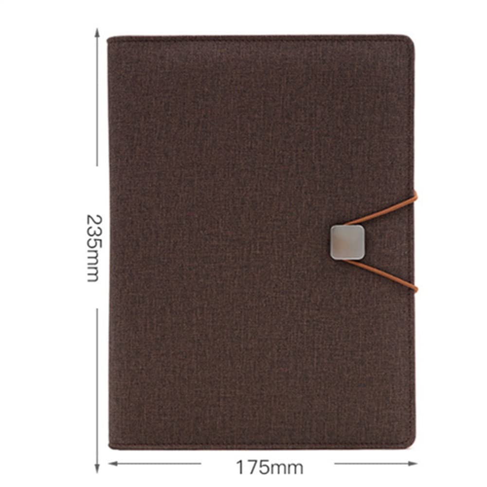 SePKUs Notebook Aziendale di Fascia Alta per riunioni, diario a Spirale a 6 Fori, Blocco Note, Agenda addensata, Simpatico diario Personale A5, Regalo (Stile C)