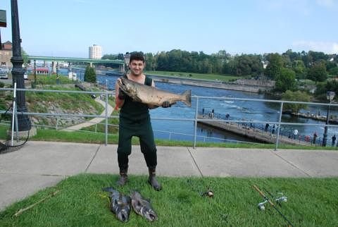 Fishing with Angler Alexander Gurman 2014