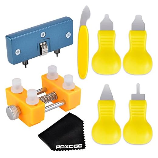 Paxcoo Watch Battery Replacement Tool Kit for Watch Back Remover Opener and Watch Repair