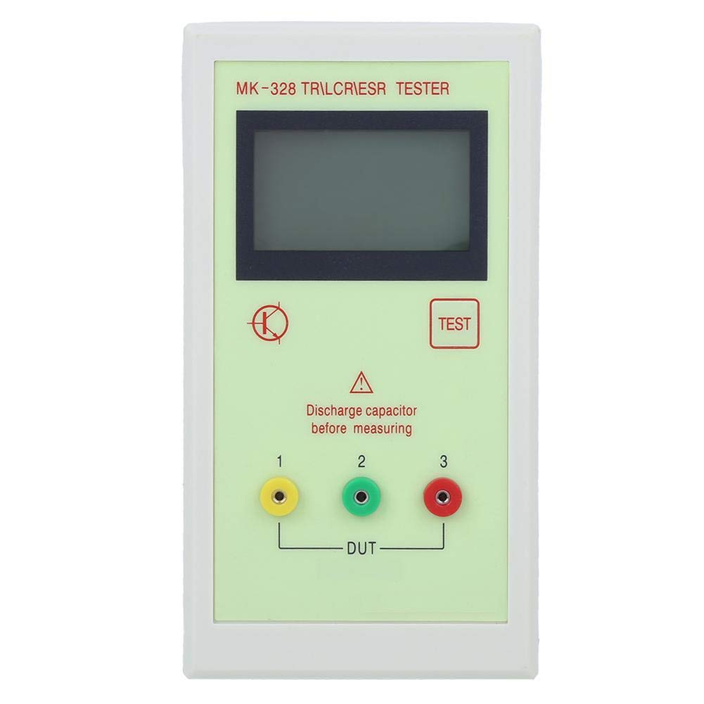Probador de transistores Vikye MK-328, medidor electrónico de resistencia de capacitancia de inductancia, medidores de prueba TR LCR ESR, probador MK328