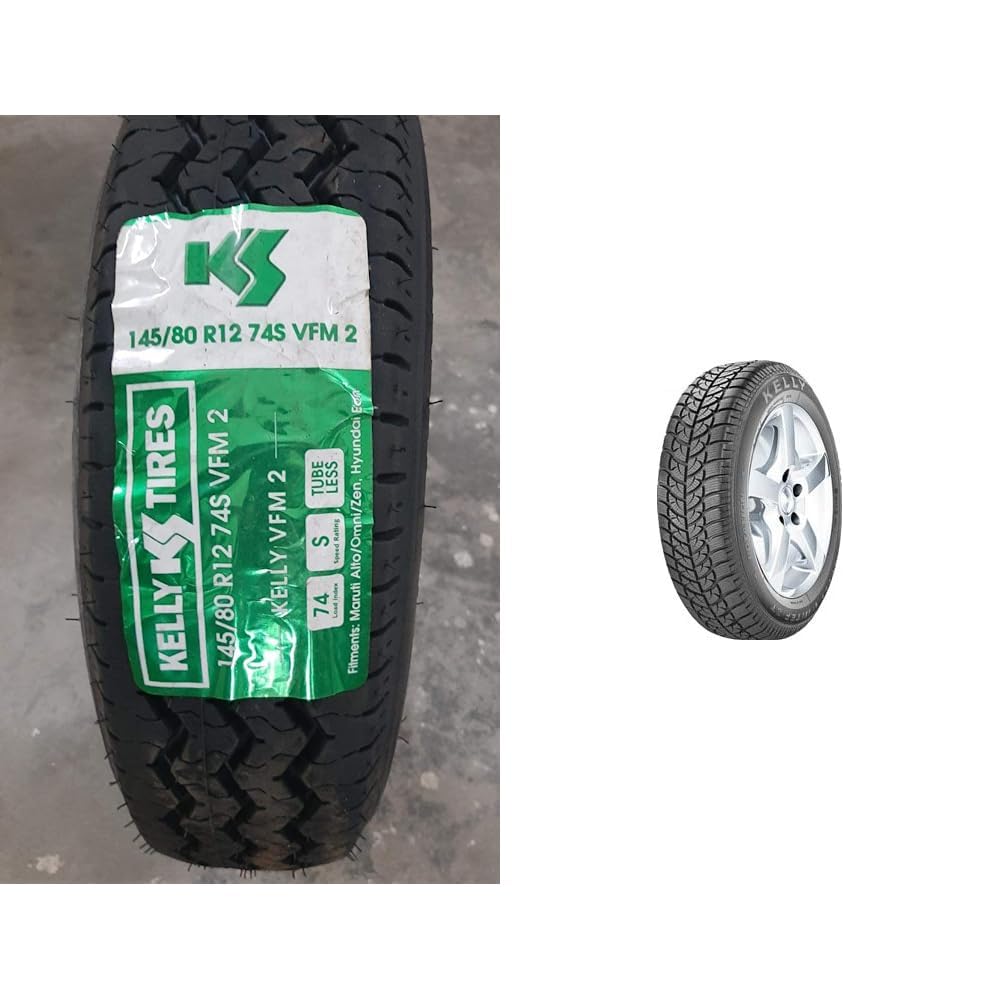 Goodyear 145/80% R12 Kelly VFM2 Tubeless Car Tyre & Goodyear 145