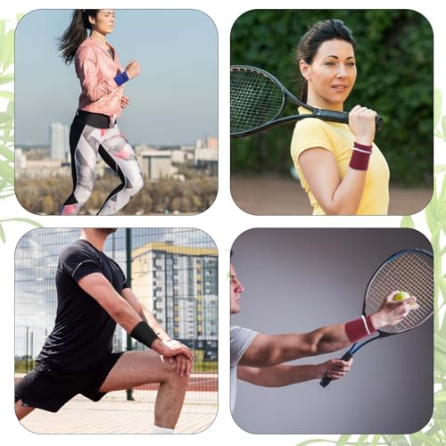 Carteras de muñeca con cremallera cómodas muñequeras para el sudor running y viaje 2