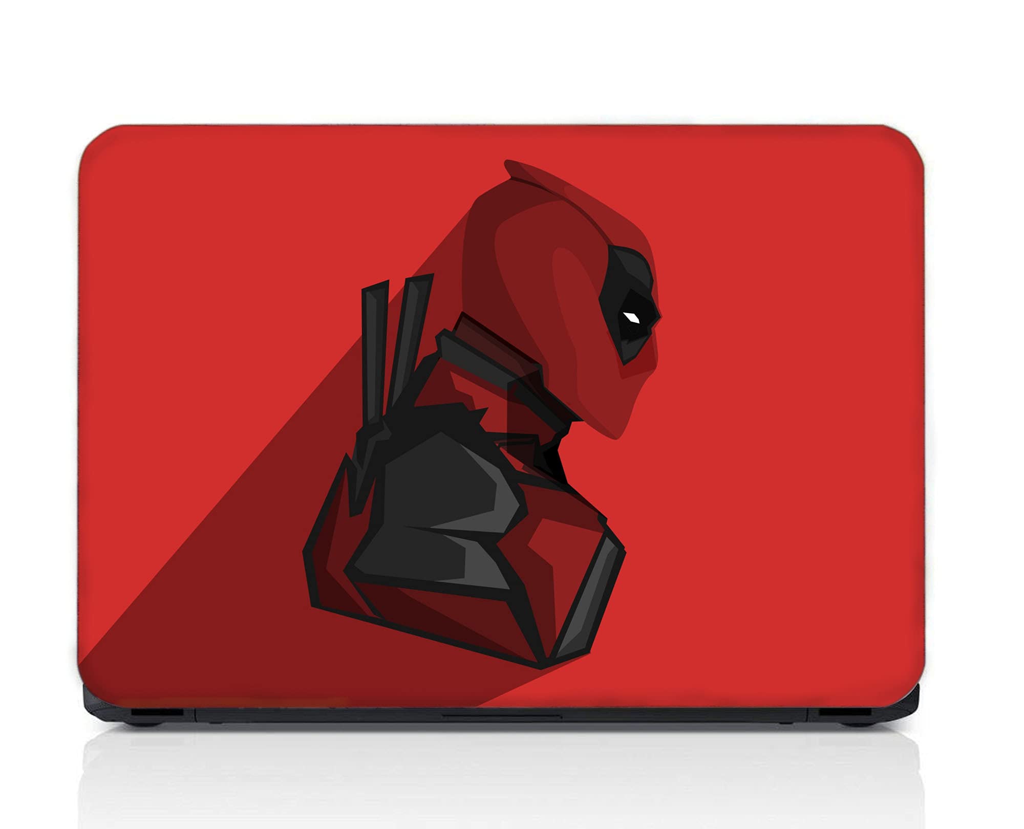 Good Hope Laptop Skin Deadpool Print, Vinyl, Color, 1 Piece, No Bubble, Multicolor 11.6"- 15.6" inch Laptop